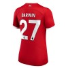 Maglia ufficiale Liverpool 2023-24 Darwin 27 Casa per Donna